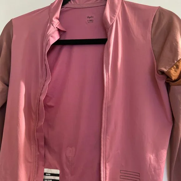 COPY - Rapha Women's Pro Team Long Sleeve Training Jersey Pink Size XS - Picture 6 of 8